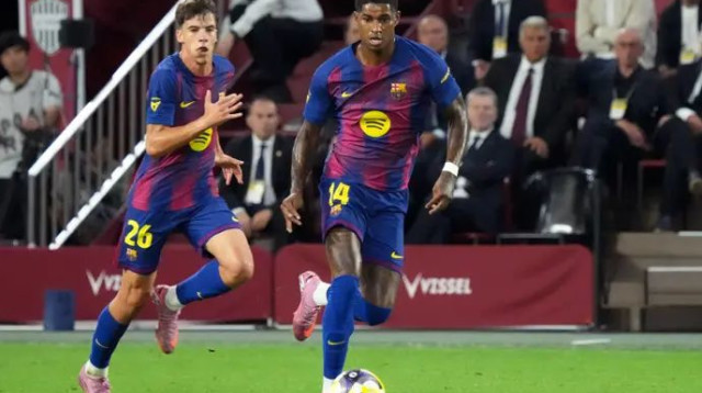 רשפורד בפעולה בבכורה הלא רשמית שלו (צילום: GettyImages, Koji Watanabe)