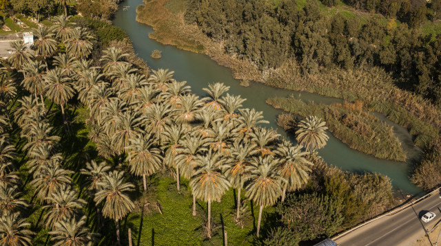 עמק המעיינות (צילום: צילום אוויר: מור דגן)