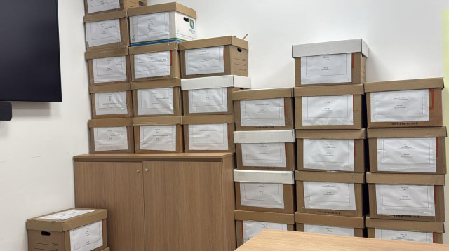 חומרי החקירה נגד רמי גרינברג (צילום: דוברות המשטרה)