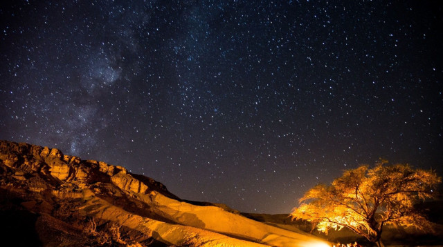 צפייה בכוכבים (צילום: דניאל בר )