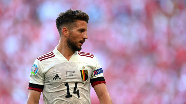 דריס מרטנס שחקן נבחרת בלגיה (צילום: רויטרס)