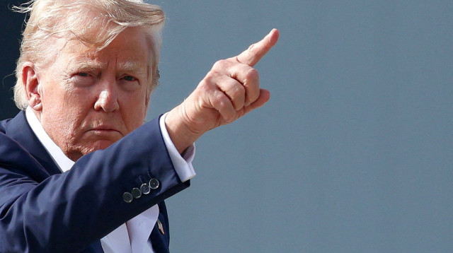 דונלד טראמפ (צילום: REUTERS/Evelyn Hockstein)