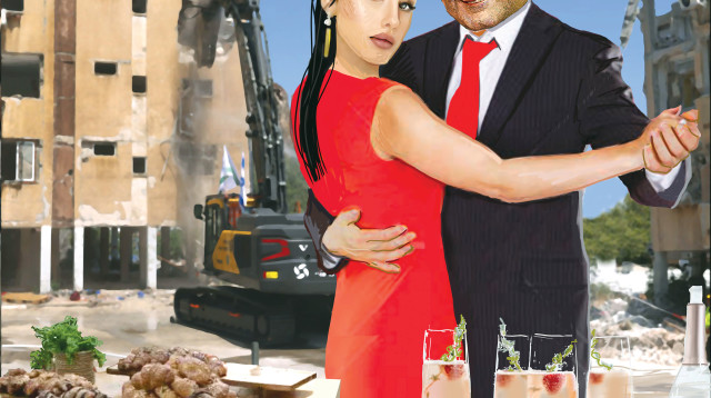 חוגגים את ההרס (צילום: איור אורי אינקס)