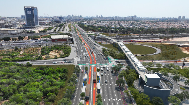 הקו החום (צילום: משרד התחבורה)