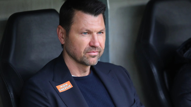 המנהל המקצועי של ראפיד וינה, מרקוס קאצר (צילום: GettyImages, Severin Aichbauer)