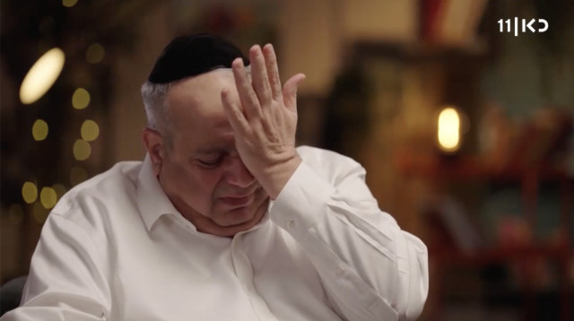 יגאל גואטה בתוכנית "פגישה עם רוני קובן" בערוץ כאן 11 (צילום: באדיבות כאן 11)