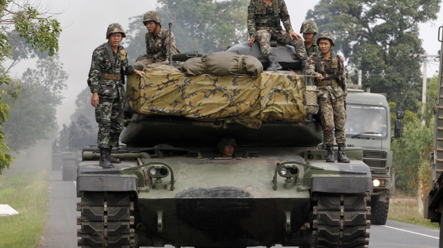 העימות בין תאילנד לקמבודיה (צילום: רויטרס)