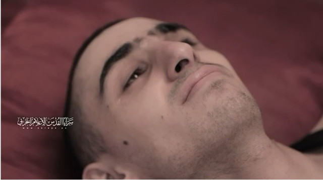 רום ברסלבסקי בסרטון התעמולה של הג'יהאד האיסלאמי (צילום: ללא קרדיט)