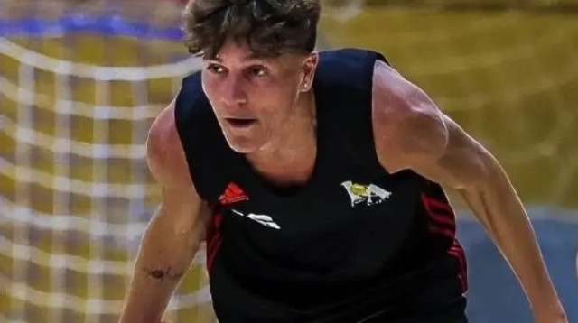 שחקן הכדורסל ליאם קריספין (צילום: באדיבות המצולמים, צילום: גיא ביטמן)