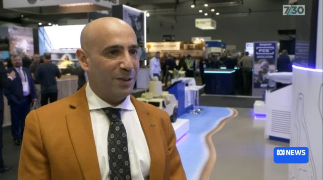 שי גל בראיון לערוץ ABC Australia (צילום: שימוש לפי סעיף 27א')