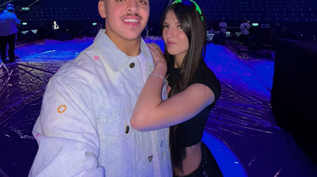 עדן זיתון עם בן זוגה אמיל (צילום: באדיבות המצולמים)