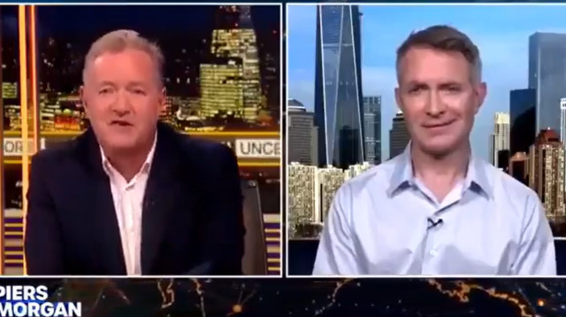 פירס מורגן מראיין את דאגלס מארי (צילום: צילום מסך רשת X)