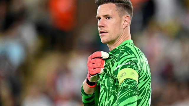 מארק-אנדרה טר סטגן, שוער ברצלונה (צילום: GettyImages, Neal Simpson/Allstar)