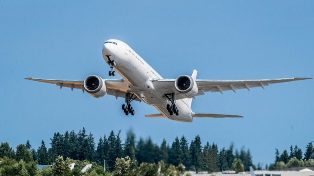 המטוס החדש. טווח עצום של מעל 13 אלף ק"מ (צילום: יח"צ בואינג)