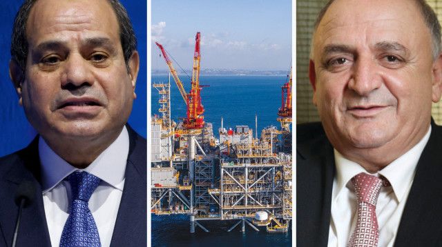 אסדת לוויתן, יצחק תשובה, א סיסי (צילום: רויטרס,אלי דסה,אלבטרוס)