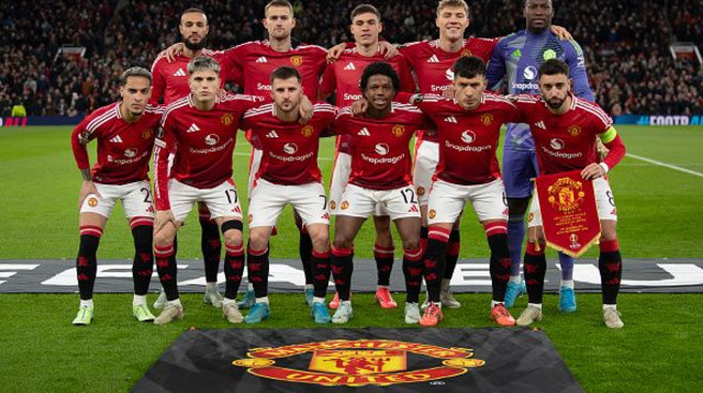 שחקני מנצ'סטר יונייטד (צילום: Visionhaus)