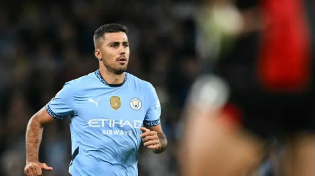 רודרי שחקן מנצ'סטר סיטי (צילום: אימג'בנק  GettyImages)