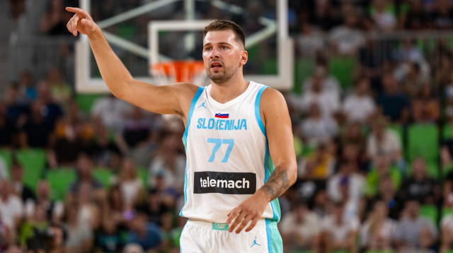לוקה דונצ'יץ', נבחרת סלובניה (צילום: GettyImages, Jurij Kodrun)