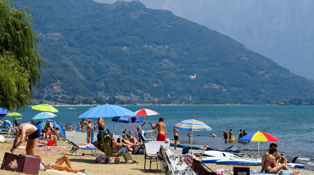 חוף באיטליה (צילום: רויטרס)