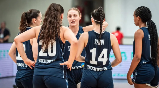 שחקניות נבחרת העתודה של ישראל נשים (צילום: אתר רשמי, FIBA.COM)