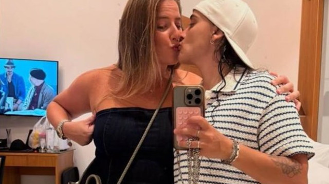 דניאל עמית ואמילי דמארי (צילום: אינסטגרם)