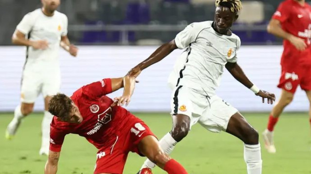 קימבידי נבחן במדי מ.ס. אשדוד (צילום: דני מרון)