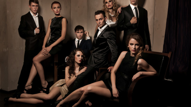 אנשים בשחור, וכמה שלא (צילום: אינג'אימג')