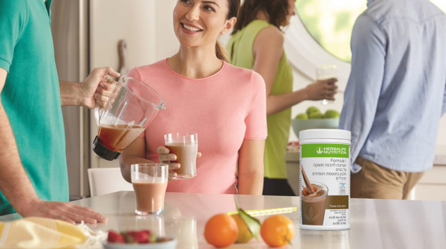 הרבלייף - שייק מחליף ארוחה (צילום: יחצ חול)