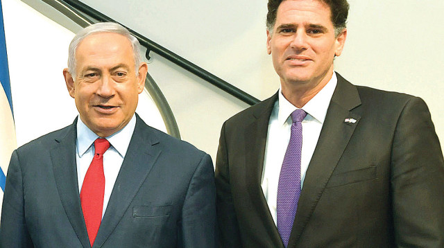 רון דרמר, בנימין נתניהו (צילום: קובי גדעון, לע"מ)