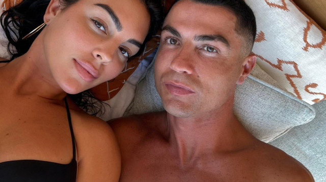 כריסטיאנו רונאלדו וג'ורגינה רודריגס (צילום: מתוך אינסטגרם)