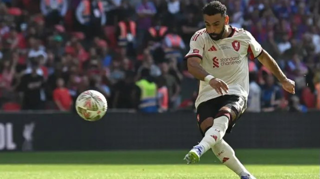 פנדל מזעזע. סלאח (צילום: אימג'בנק  GettyImages)