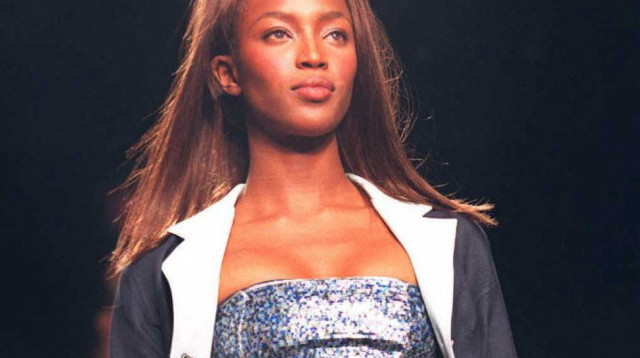 נעמי קמפבל (צילום:  JON LEVY/AFP via Getty Images)