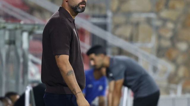 גל אראל, מאמן הפועל חיפה (צילום: דני מרון)