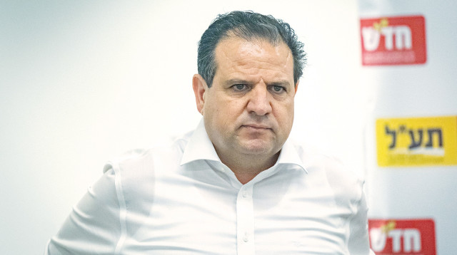 איימן עודה (צילום: יונתן זינדל, פלאש 90)