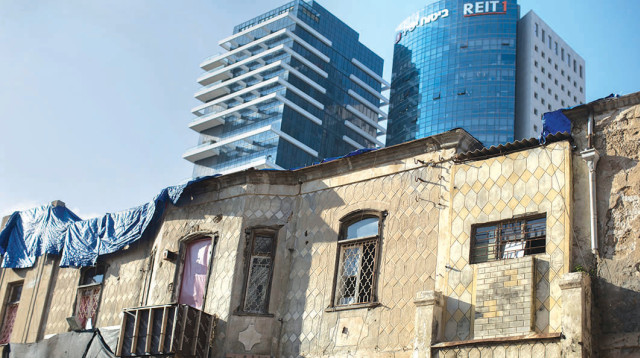 בניין שימור (צילום: הדס פרוש, פלאש 90)