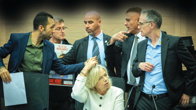 גלי בהרב-מיארה בדיון בוועדת-חוקה בכנסת, 2024 (צילום: יונתן זינדל, פלאש 90)