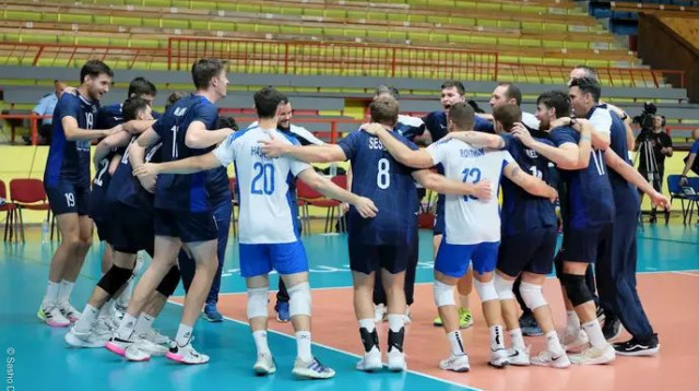 הישג היסטורי (צילום: אתר רשמי, באדיבות ה CEV)