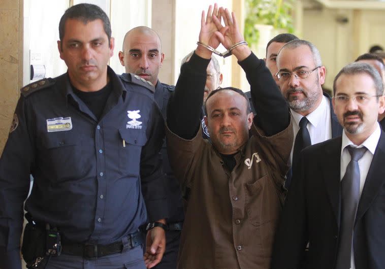 מנהיג אפור. מרואן ברגותי, צילום: פלאש 90