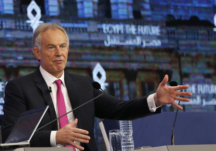 יגיע כאורח לכנס הרצליה. טוני בלייר. צילום: רויטרס