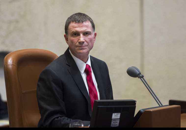 גם הוא הבין עם מי יש לו עסק. יו"ר הכנסת יולי אדלשטיין. צילום: יונתן זינדל, פלאש 90