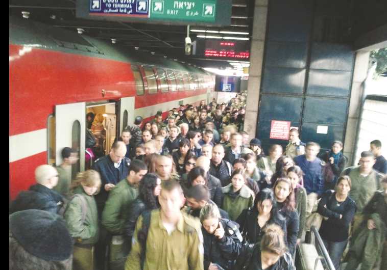 רכבת ישראל. צילום: הילה גוטריימן, פלאש 90