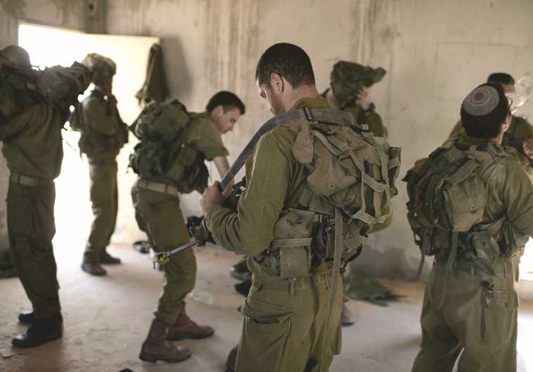 חיילים של צה"ל במבצע צוק איתן. צילום: תומר ניוברג, פלאש 90