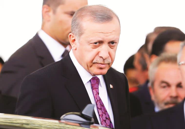 חילוקי דעות עם הנשיא, רג'פ טאיפ ארדואן. צילום: רויטרס