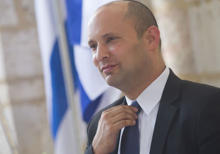 נפתלי בנט. צילום: מרים אלסטר, פלאש 90