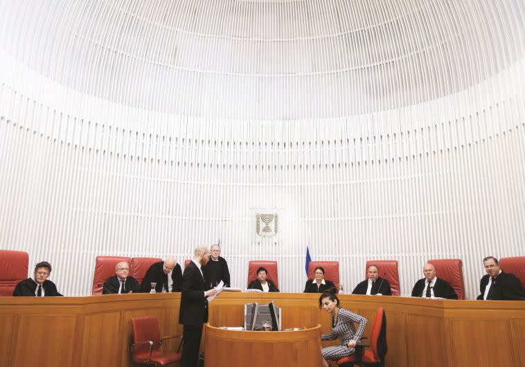 שופטי בית המשפט העליון. צילום: פלאש 90