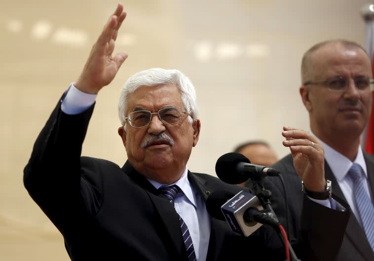 &quot;אין לו מה להפסיד, לנו הרבה&quot;, אבו מאזן. צילום: רויטרס