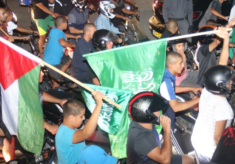 מהומות של תושבי יפו. צילום: יפו 48