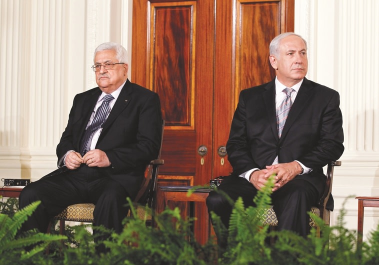 נתניהו ואבו מאזן. צילום: רויטרס