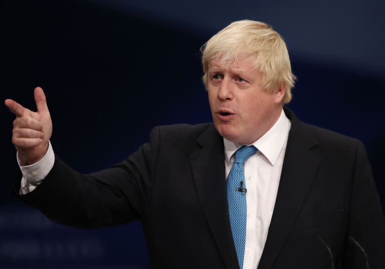 שר החוץ החדש של בריטניה, בוריס ג'ונסון. צילום: רויטרס