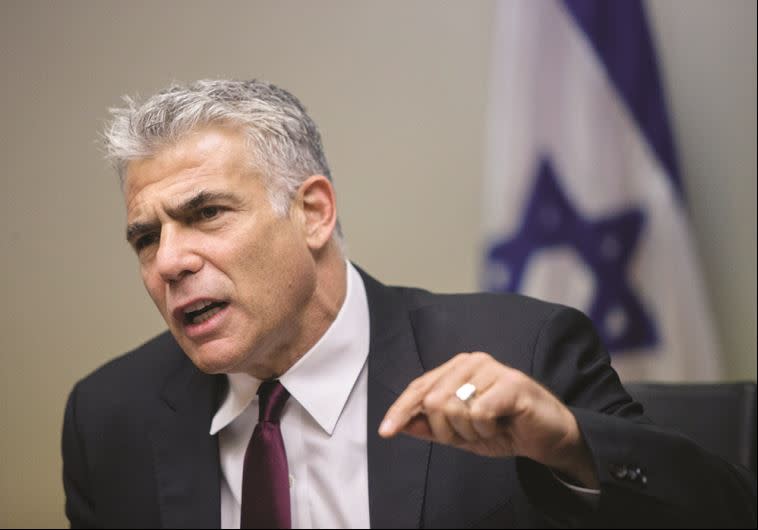 יאיר לפיד. צילום: יונתן זינדל, פלאש 90,אורי לנץ